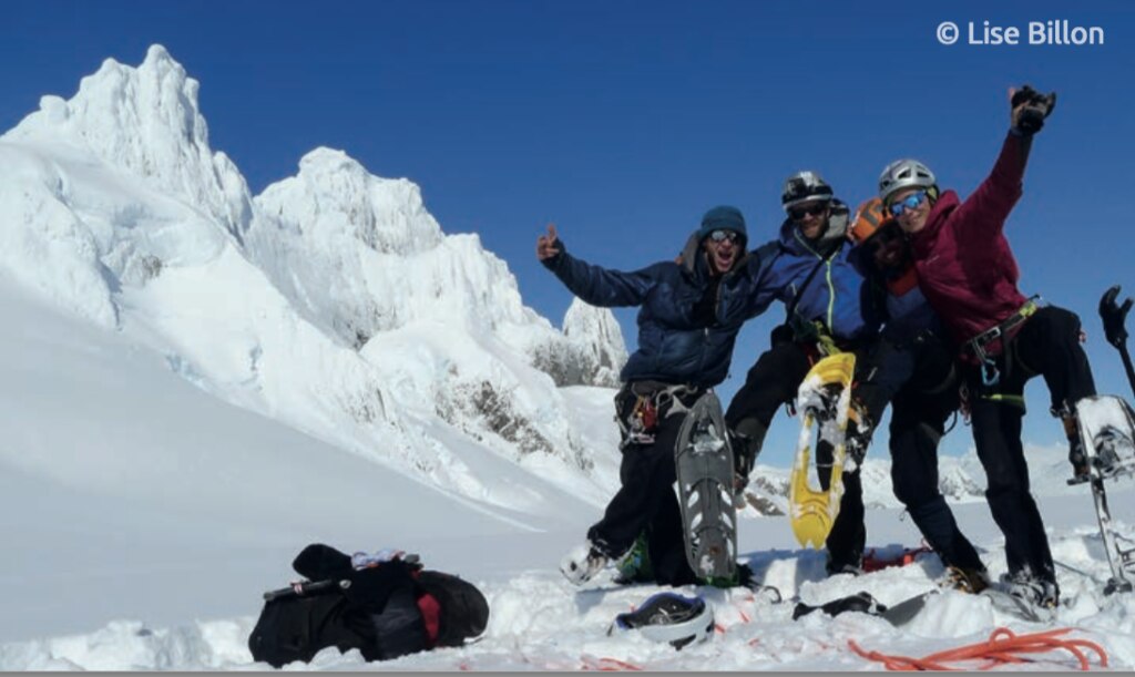 Cerro Riso Patron, 2550m (Cile) – Jerome Sullivan (USA), Lise Billon (FRA), Diego Simari (ARG), Antoine Moineville (FRA)