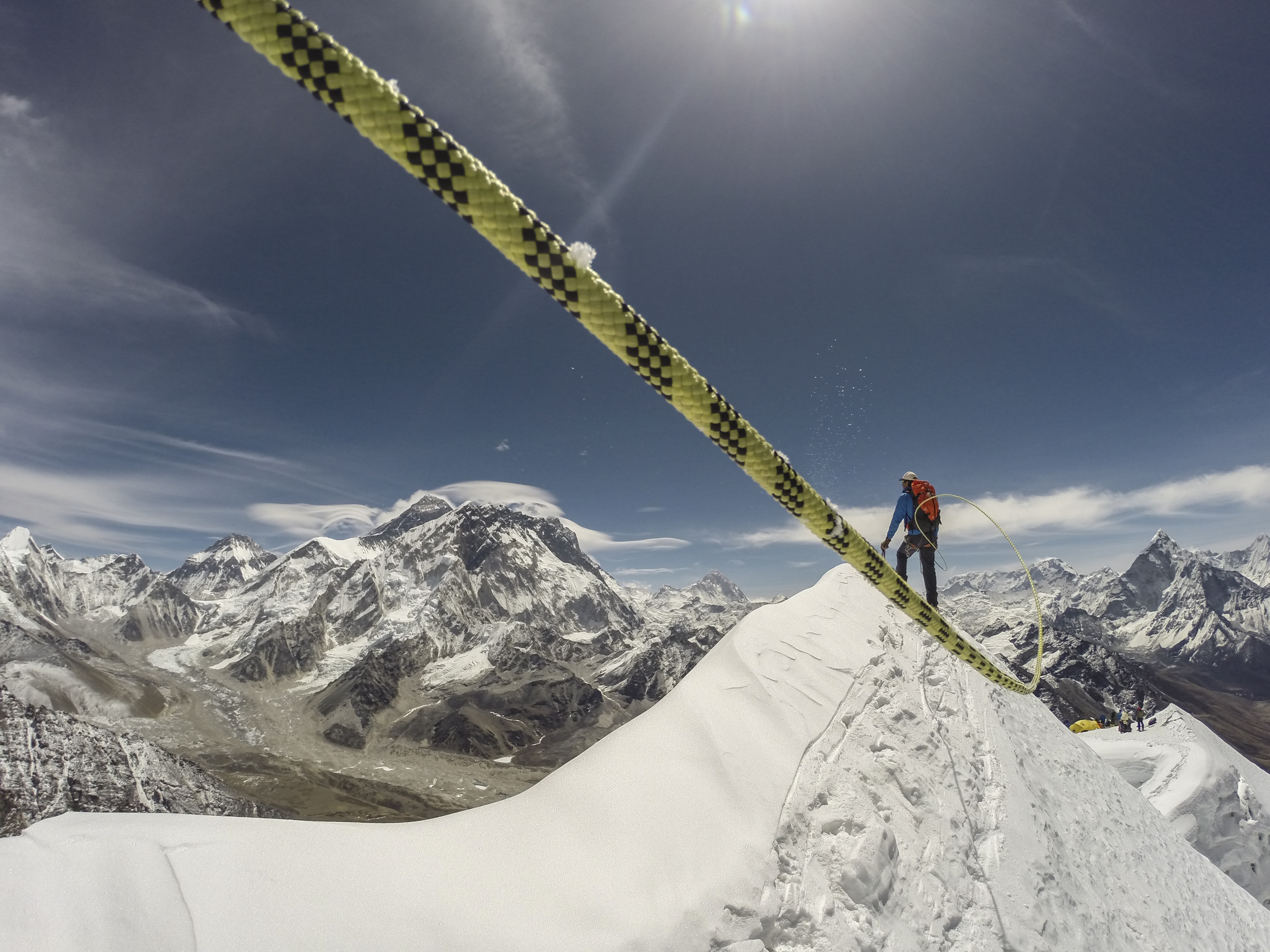 Un'immagine del film Sherpa