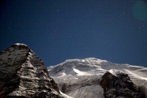 Il Dhaulagiri dal campo base