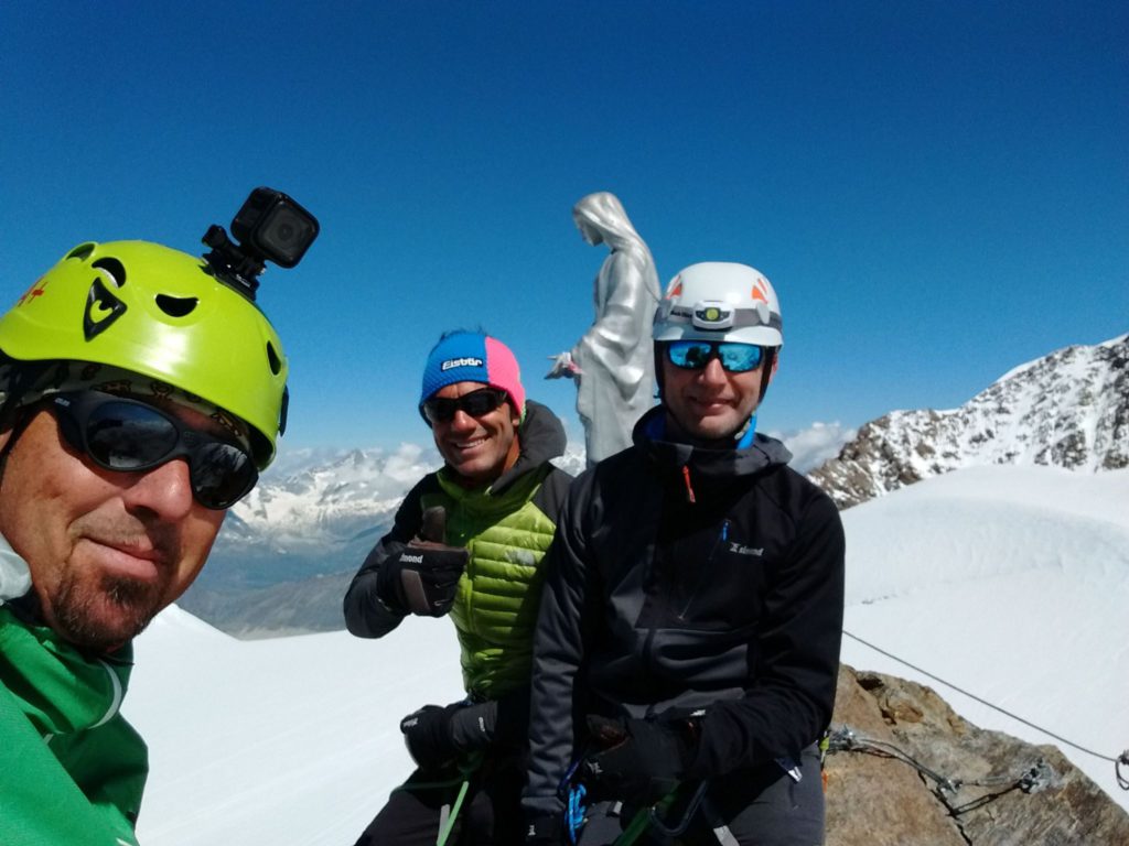 Corno Nero, Monterosa mt 4322 slm. Foto Alfredo Garbini