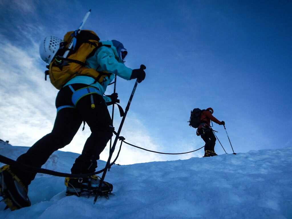 Gran Paradiso, Valsavarenche, 27 Gugno 2016 - Con Alberto Miele (zerovertigo). Foto Matteo Filippini 