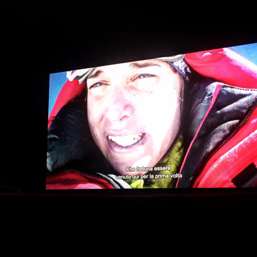 Alla proiezione del film "Tamara"