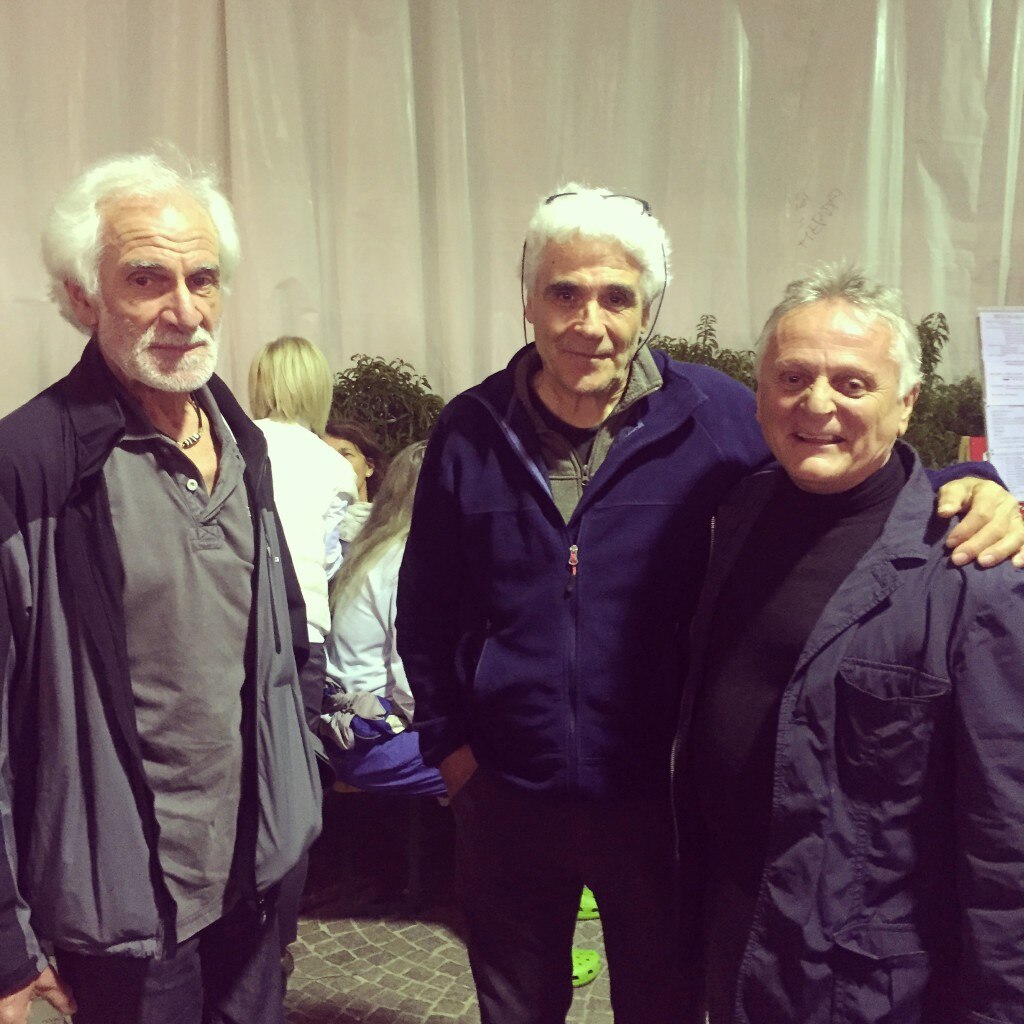 Sergio Martini, Sandro Gogna e Agostino Da Polenza