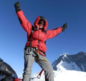 Maria Strido sul Monte Denali. Photo: Monash University