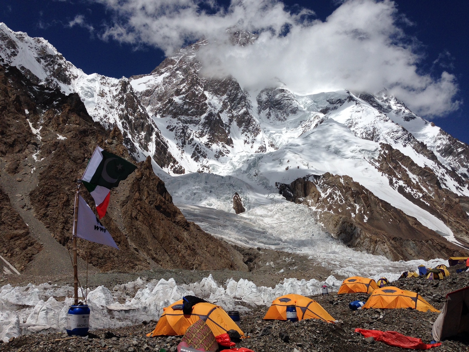 Foto di repertorio. Spedizione K2 60 anni dopo.