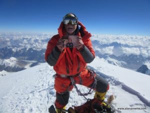 Alan Arnette sul K2.
