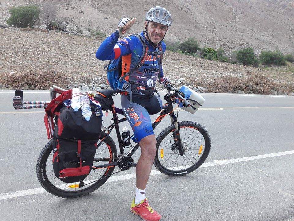 Photo of Andrea Devicenzi, campione paralimpico, in solitaria verso Machu Picchu