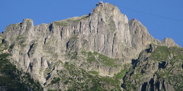 Il Brevent visto da Chamonix
