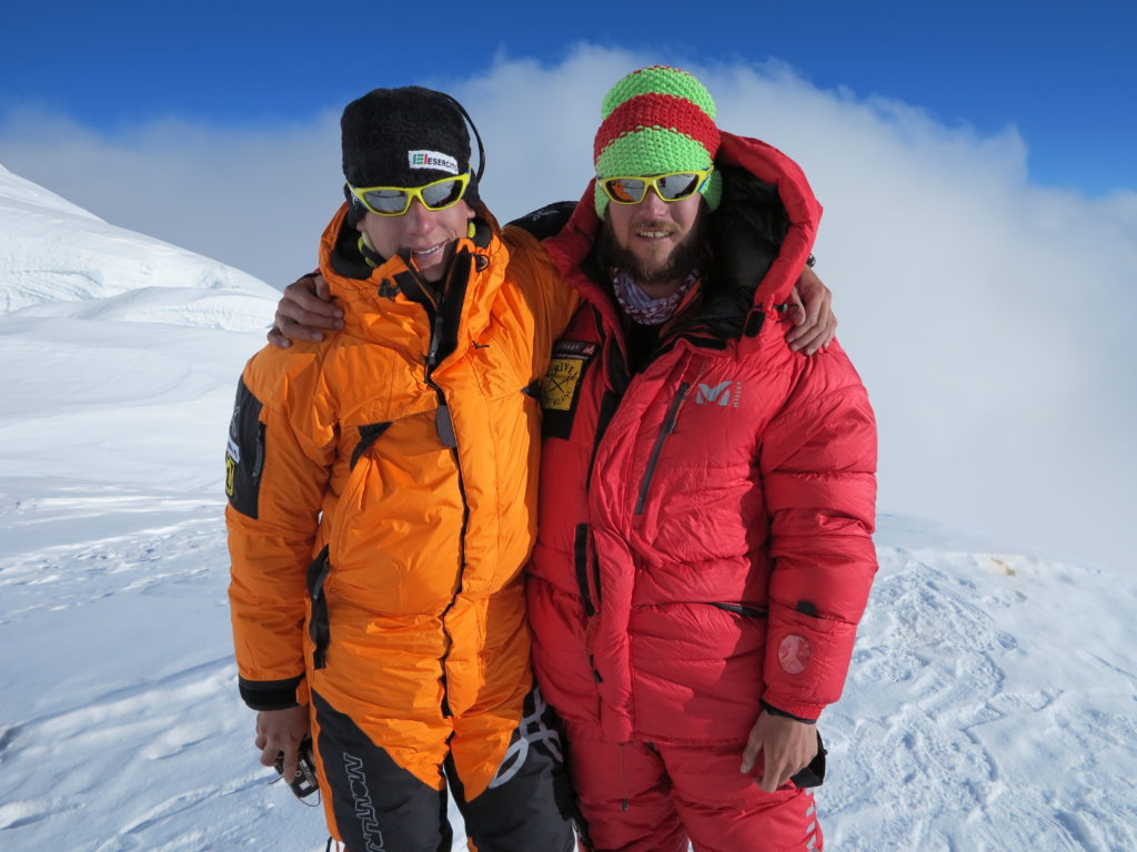 François Cazzanelli e Emrik Favre. Photo courtesy François Cazzanelli