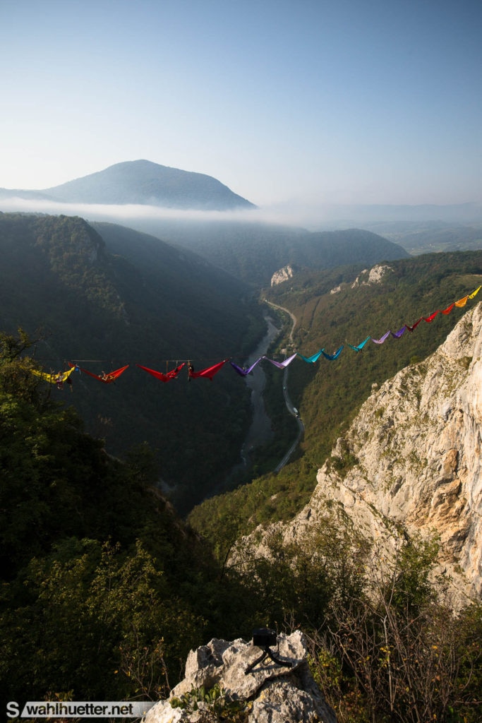  Drill and Chill Climbing and Highlining Festival. Photo @  Ticket to the Moon 