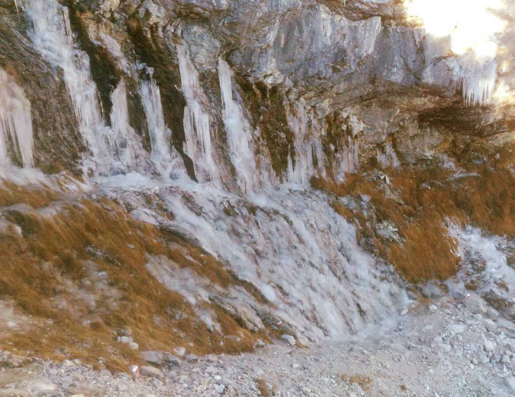 Foto 2: Percorso rivolto a nord- @ CNSAS