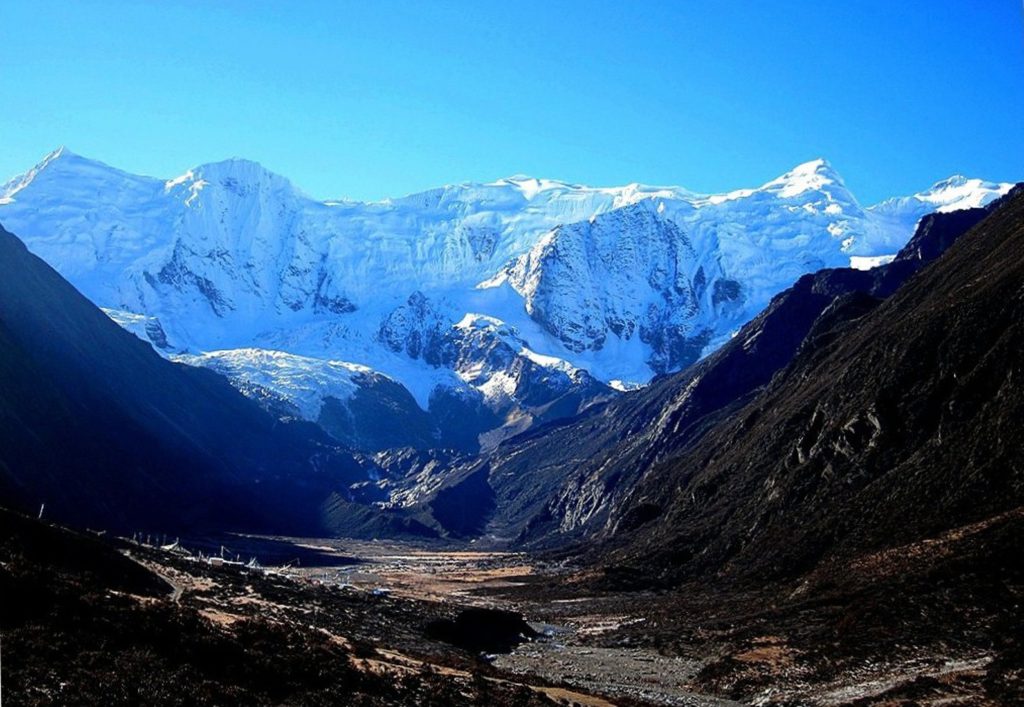 Valle del ghiacciaio del Bobonung