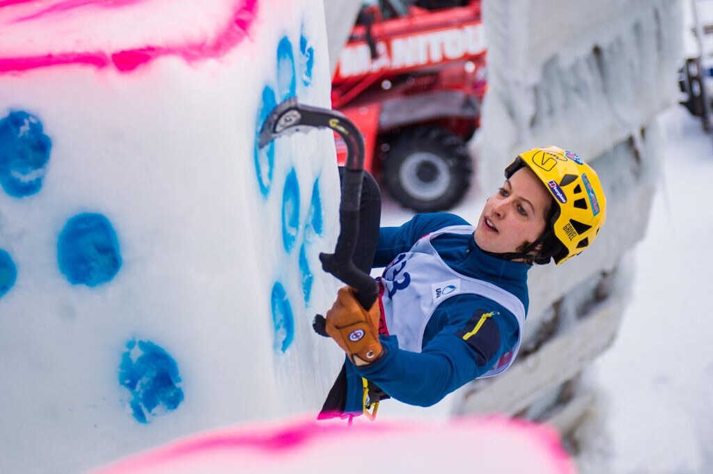 Photo @ UIAA ICE CLIMBING WORLD CUP 2017