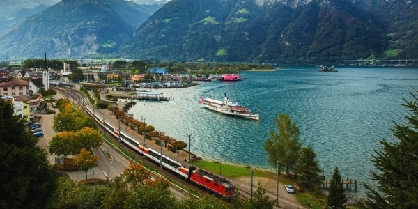 Photo of Gotthard Panorama Express, per scoprire le montagne svizzere in treno e battello