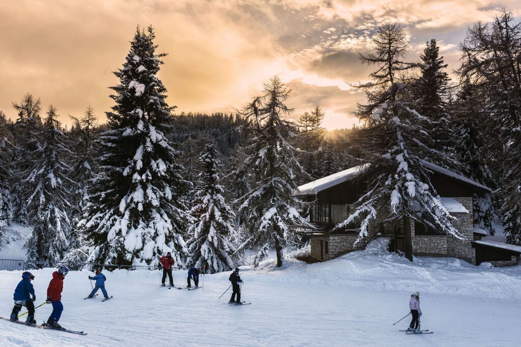 Le piste da sci della Val di Non