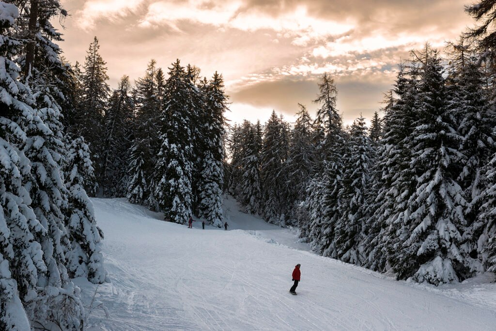 Le piste da sci della Val di Non