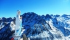 La Madonna della cima sud della Tête de Bresses (Alpi Marittime) - Foto di Sergio Macario