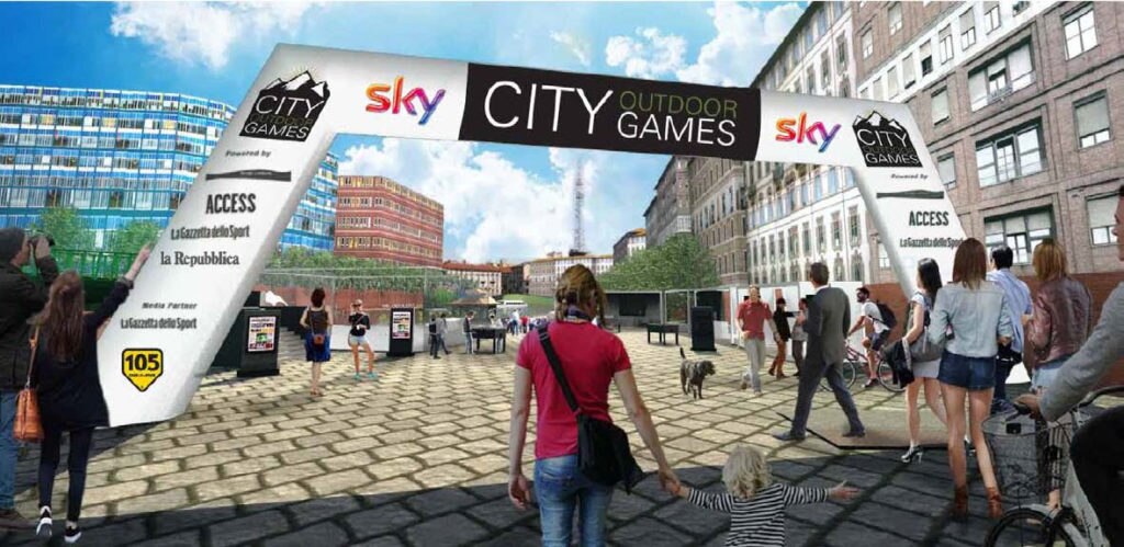 I City Outdoor Games 2017 sbarcano in Darsena