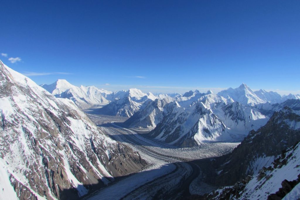 karakorum, sulle tracce dei ghiacciai