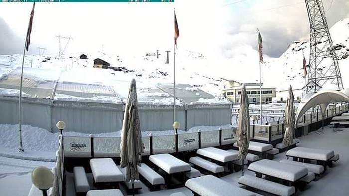 Bolzano - Neve a Passo Stelvio.