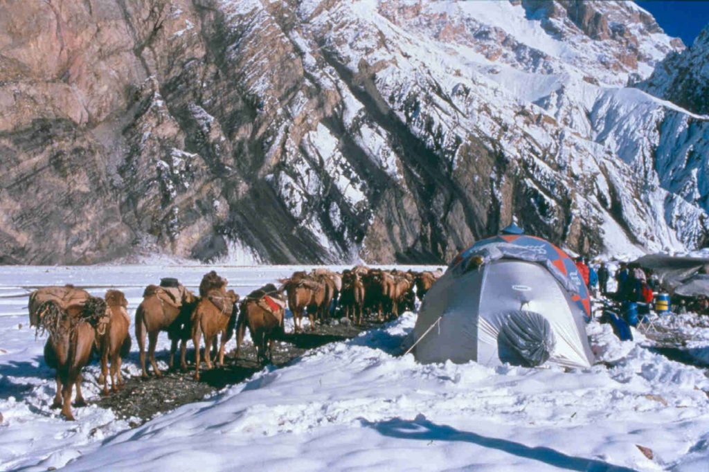 Campo base, K2 1983. Foto @ Agostino Da Polenza 