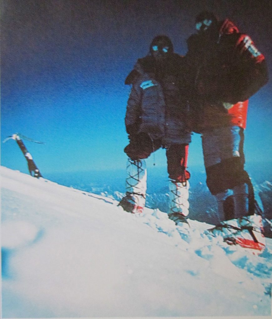 In vetta con Josef. Foto @ Agostino Da Polenza