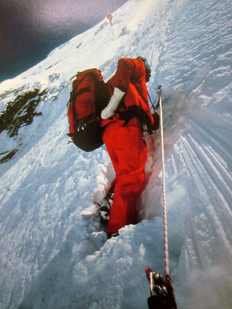 In parete. K2, 1983. Foto @ Agostino Da Polenza