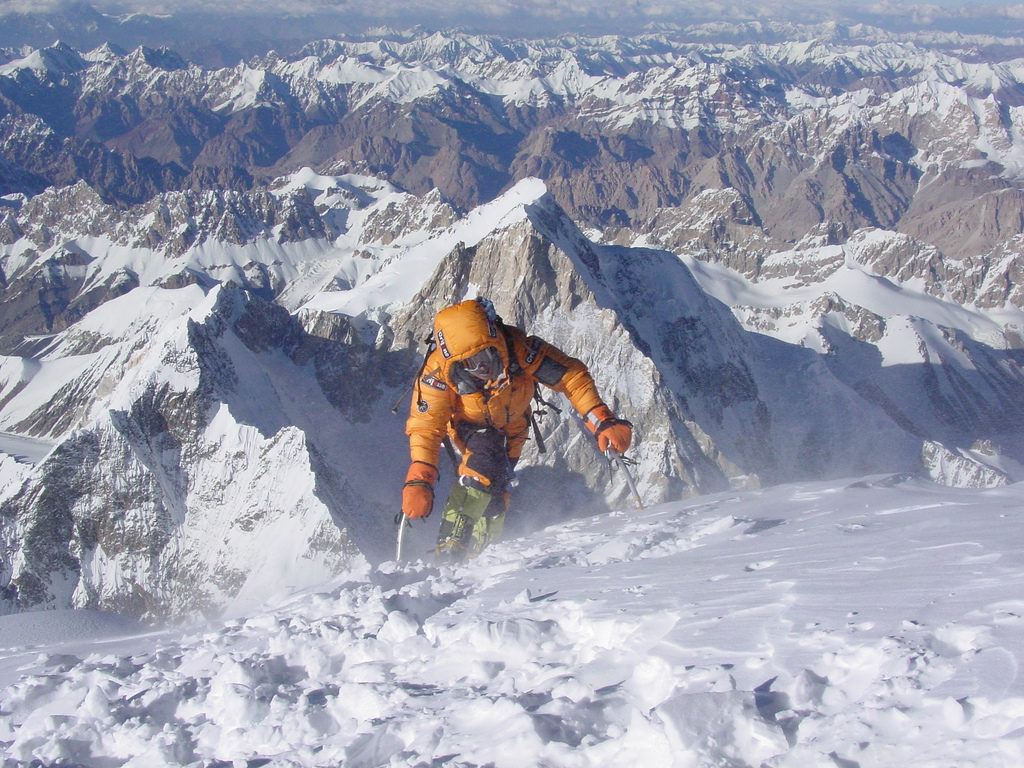 Sul K2. Foto archivio Evk2cnr