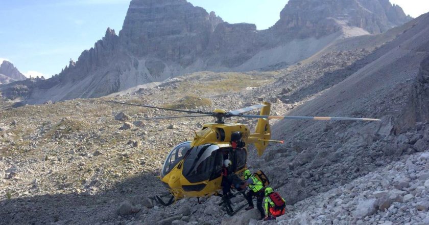 elicottero soccorso alpino