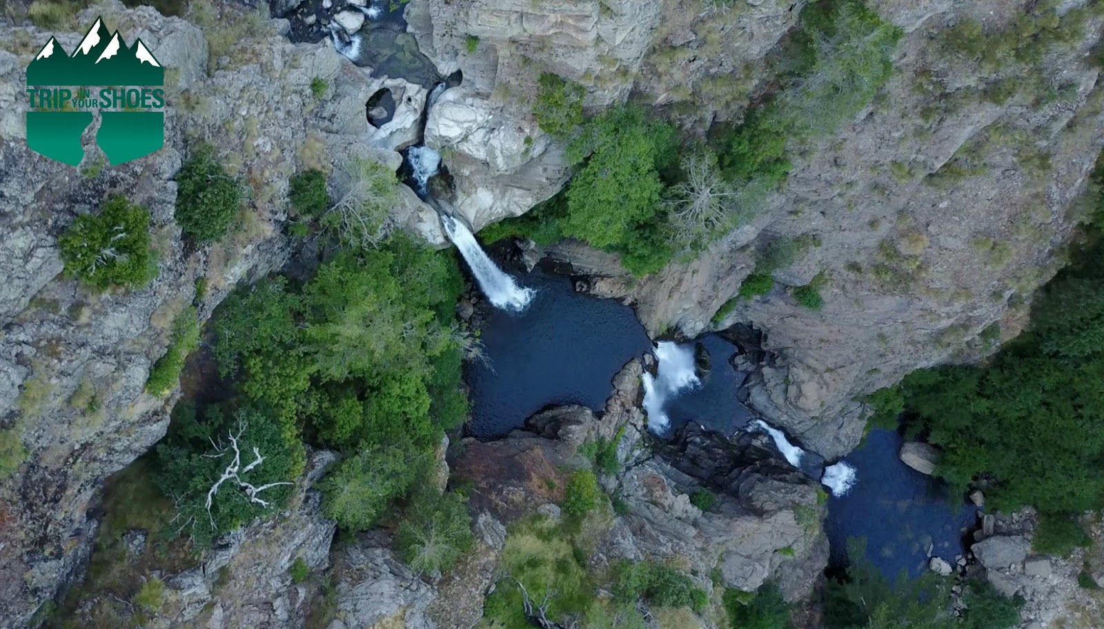 Cascate Maesano viste dall'alto@ Tripinyourshoes