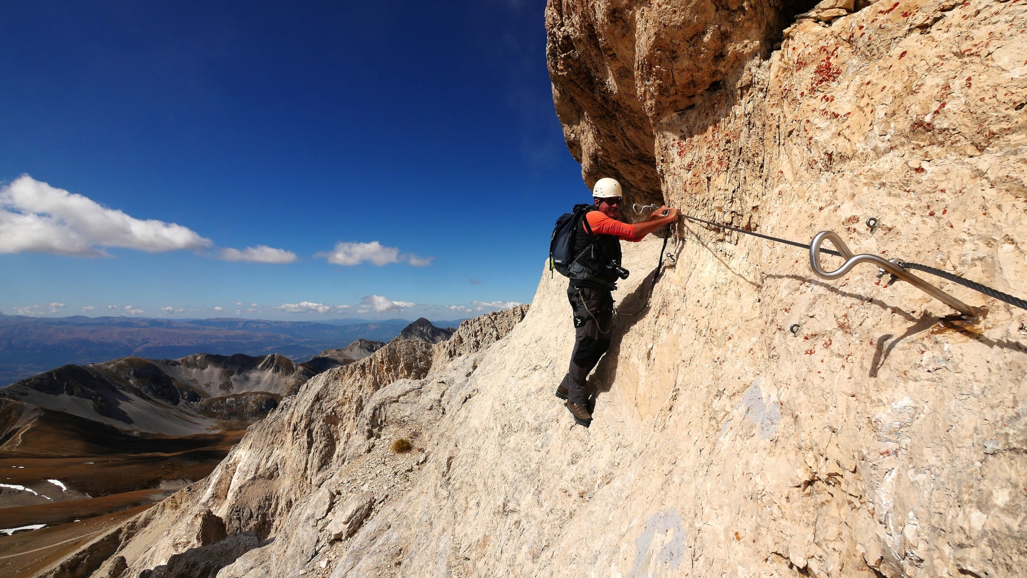 Ferrata del bivacco Bafile - foto di Fabrizio Antonioli