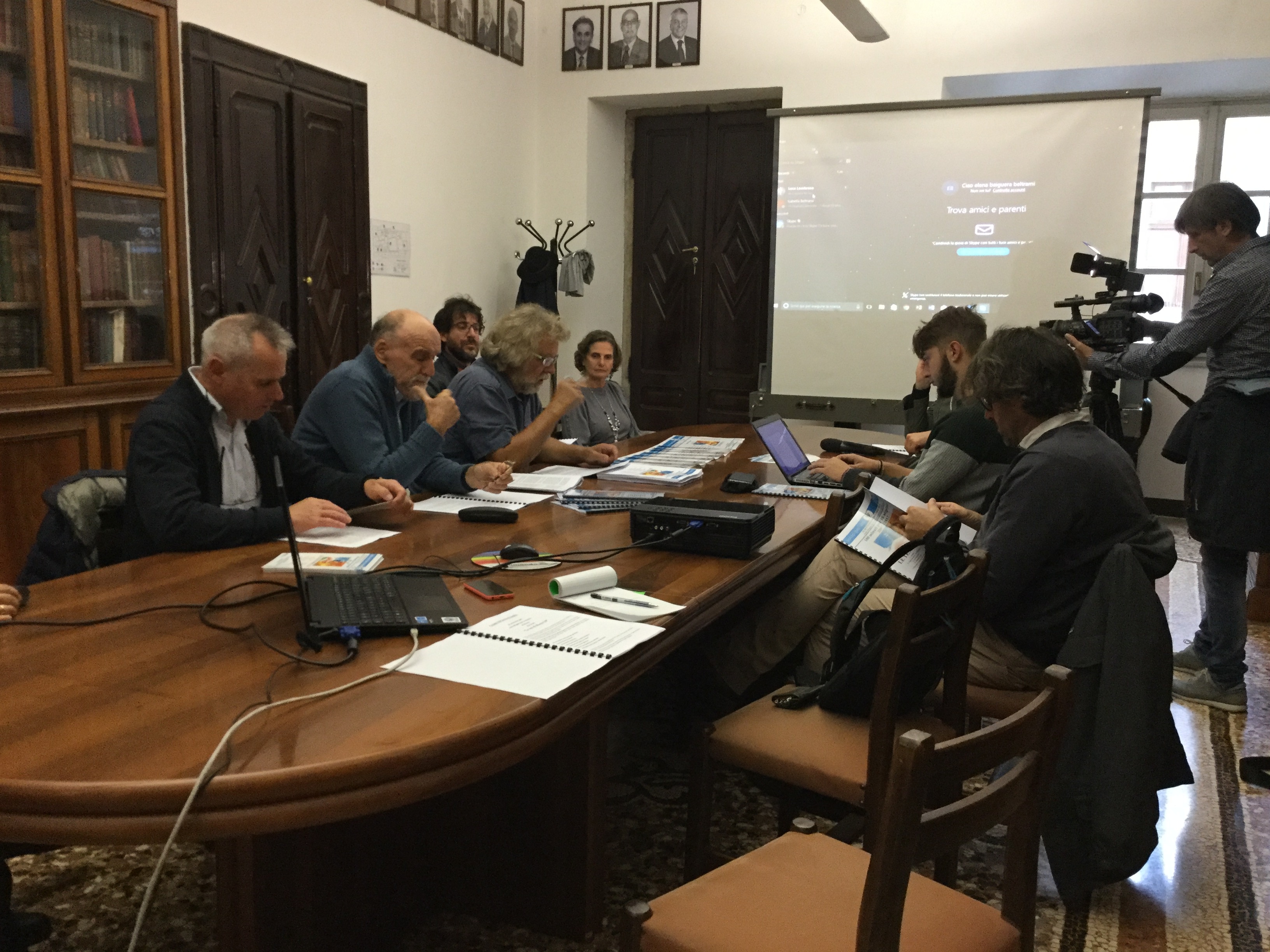 La conferenza stampa della SAT@Ufficio stampa SAT