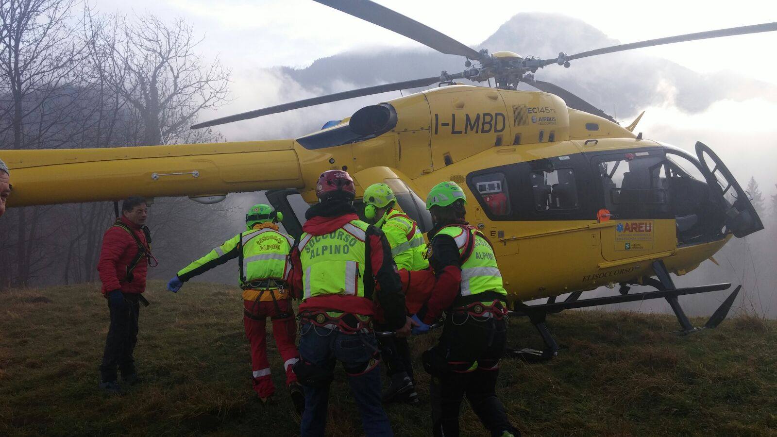 Foto di repertorio @ CNSAS Lombardia/Facebook