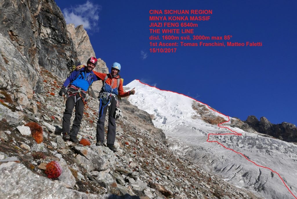 The White line jiazi feng