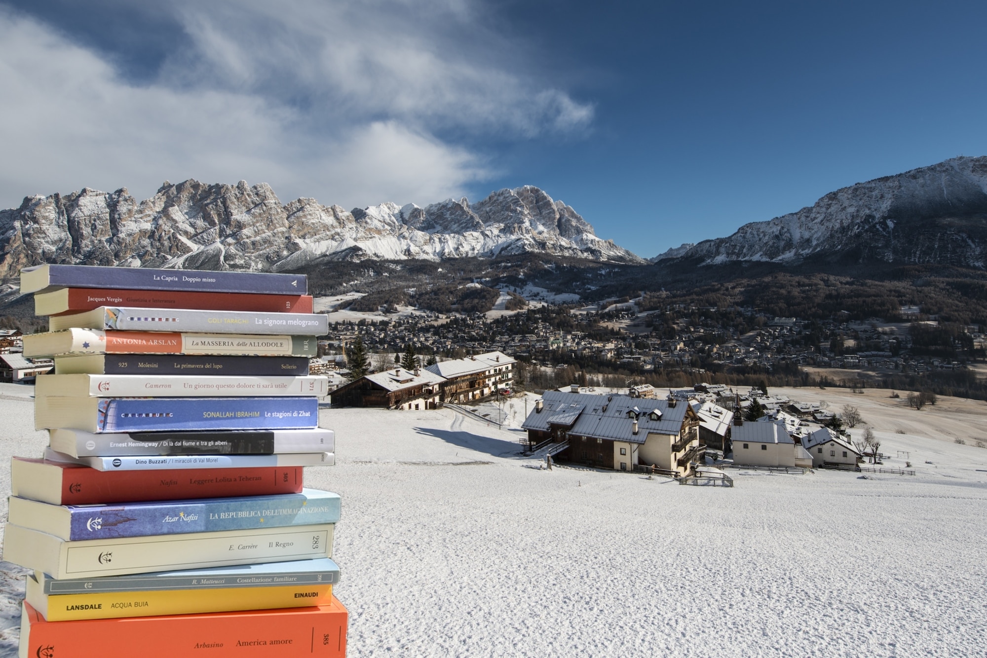 Photo of Un inverno all’insegna della letteratura. A Cortina torna Una Montagna di Libri