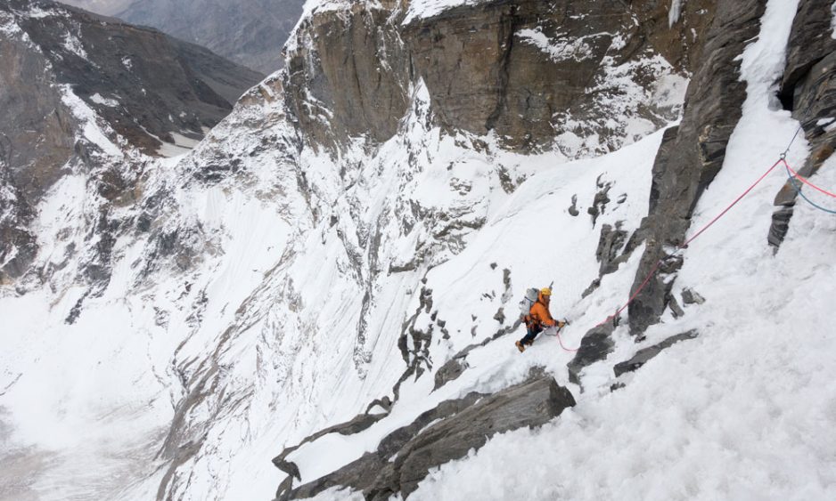Alan Rousseau in azione sopra campo 3. Foto @Tino Villanueva.