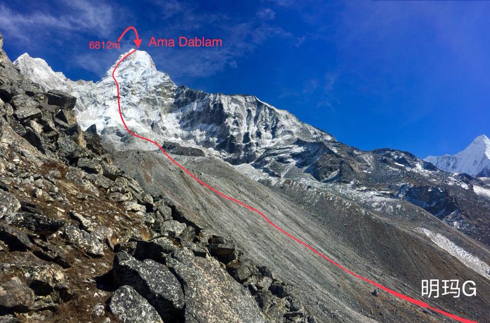 La nuova via di Mingma G. Sherpa