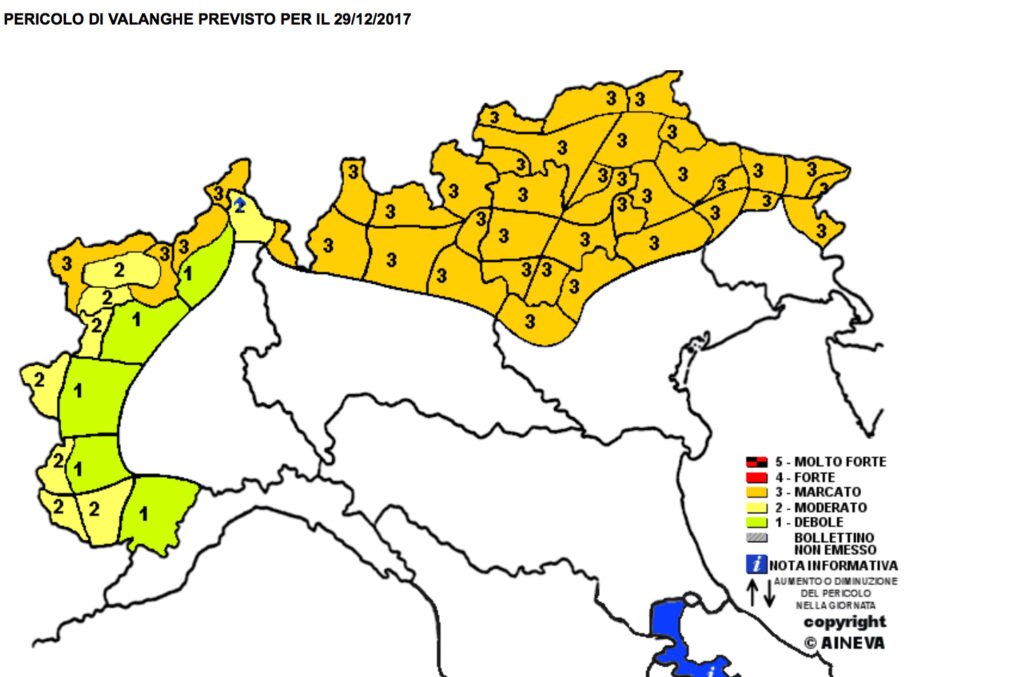 Bollettino AINEVA 28 dicembre 2017
