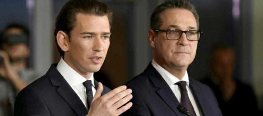 Kurz e Strache @Agi