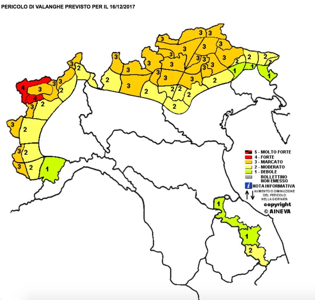 Bollettino AINEVA sabato