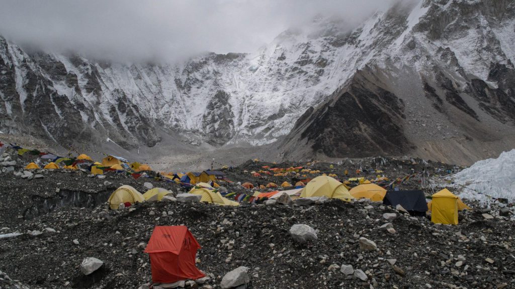 Campo base Everest. Foto @ Daniel Oberhaus