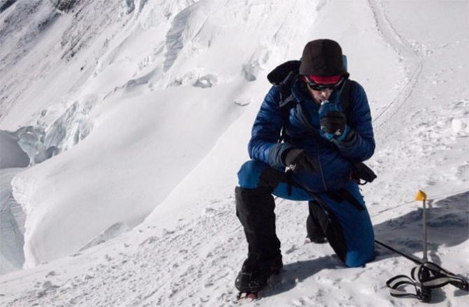 Kilian Jornet sull'Everest @Kilian Jornet
