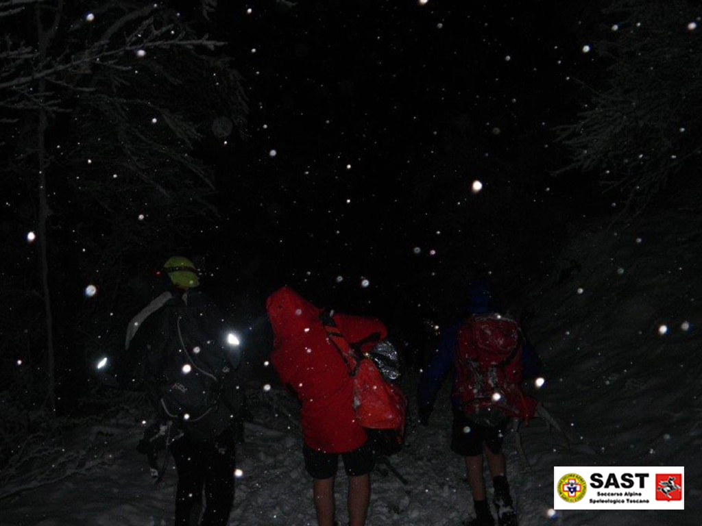 Foto @ SAST - Soccorso Alpino e Speleologico Toscano