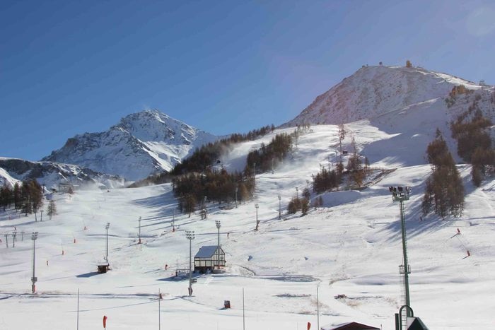 Sci, le piste di Sestriere/ufficio stampa Sestrieres spa - ANSA