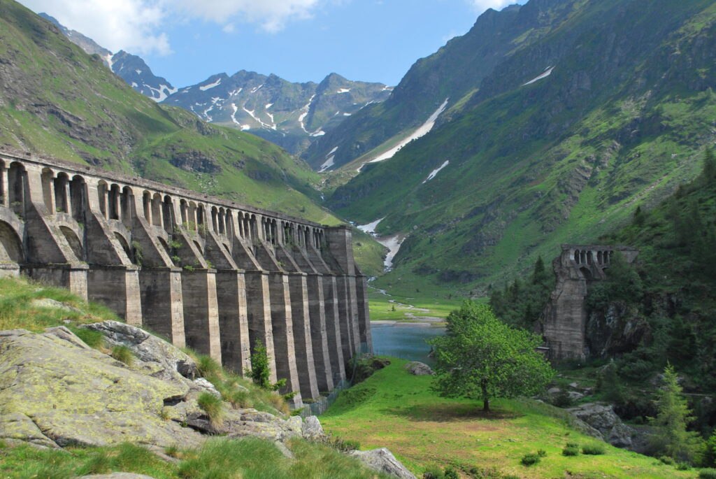 Diga del Gleno - Foto Wikimedia Commons Ph. Etienne