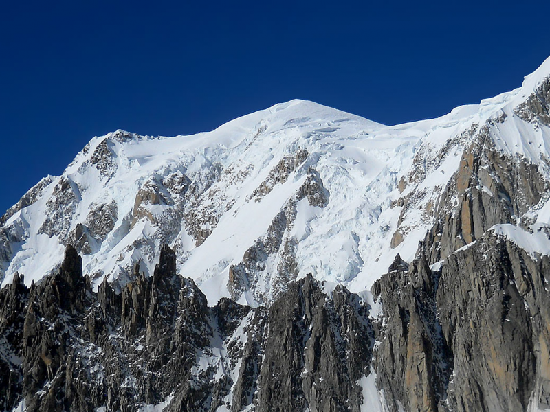 Monte Bianco. Foto @ Guide alpine italiane