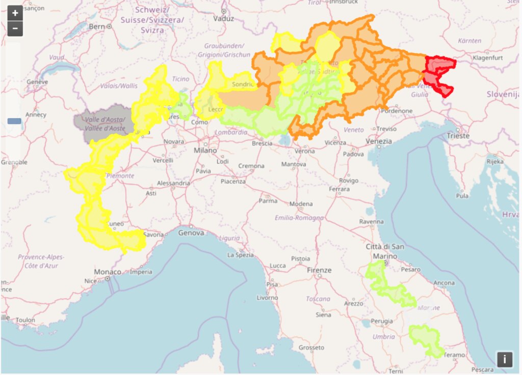 Bollettino AINEVA domenica