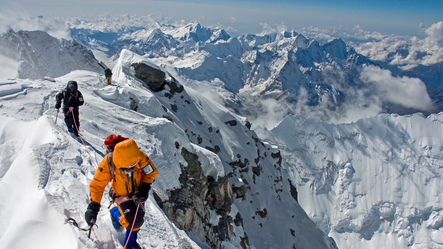 Cordata sull'Everest