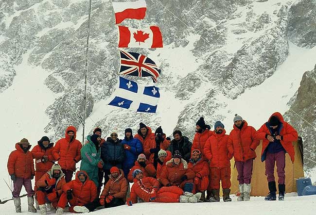 K2 Winter Expedition - 1987-88 - Foto @ SummitPost.org