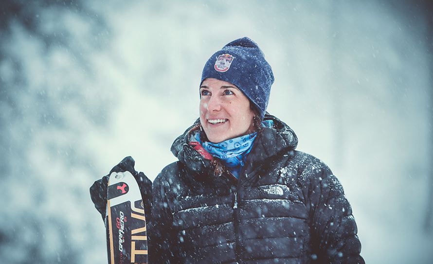 La sud tirolese Tamara Lunger. Foto @ Red Bull